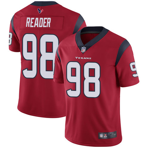 Houston Texans Limited Red Men D J  Reader Alternate Jersey NFL Football #98 Vapor Untouchable